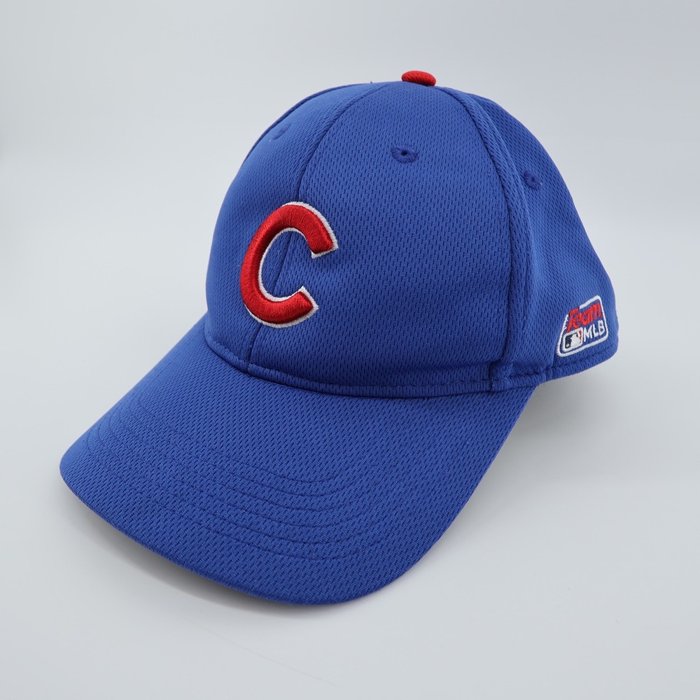 Chicago Cubs MLB Baseball Cap OC Sports Blue Red‎ C Logo Adjustable Strap